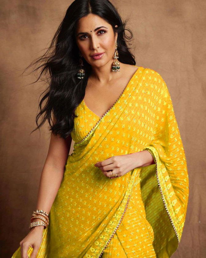 Katrina 1 Bollywood Crochet Party Wear Wholesale Designer Sarees